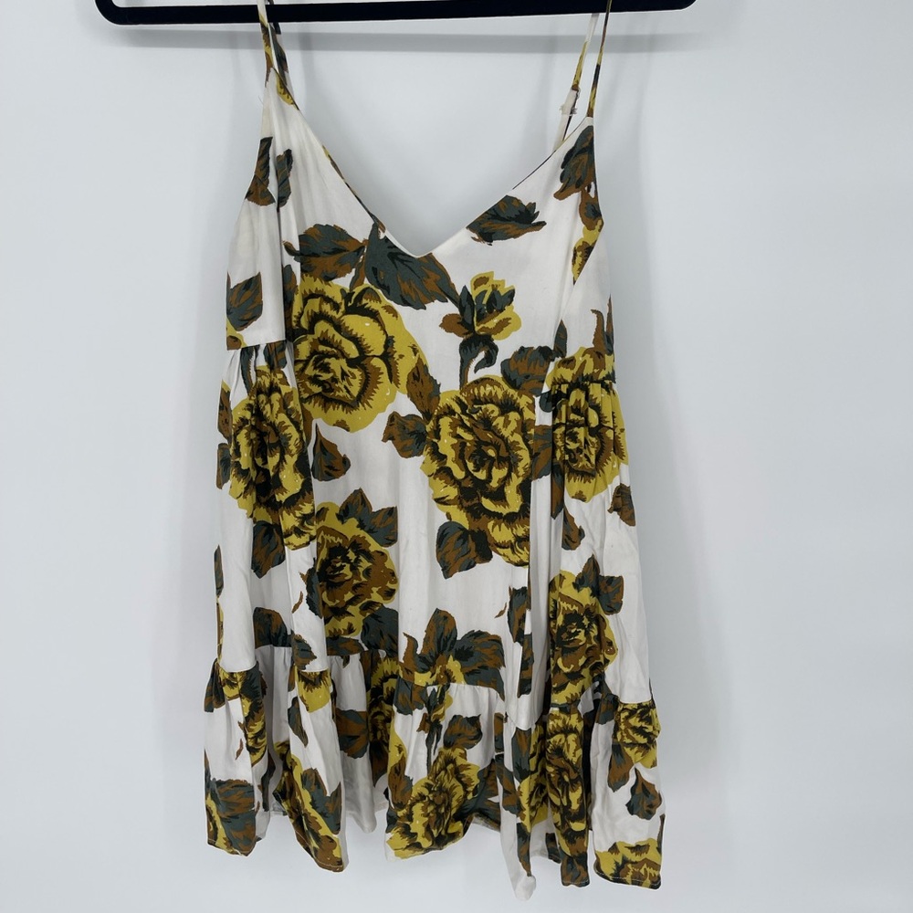 Floral Spaghettiโ Strap dress
